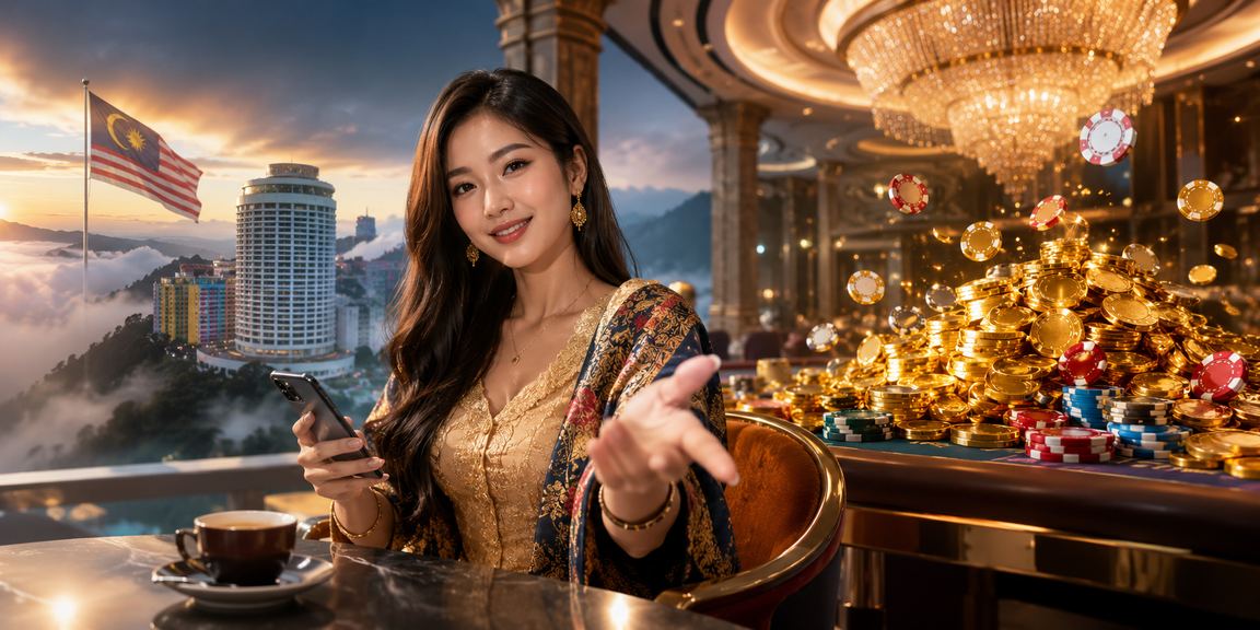 Pemain Malaysia mengakses kasino dalam talian 14300 melalui telefon bimbit