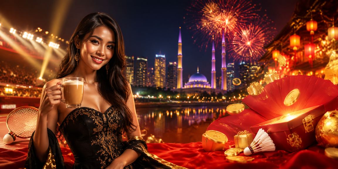 Pemain Selangor menikmati bonus sampul merah sambil bermain roulette di 14300
